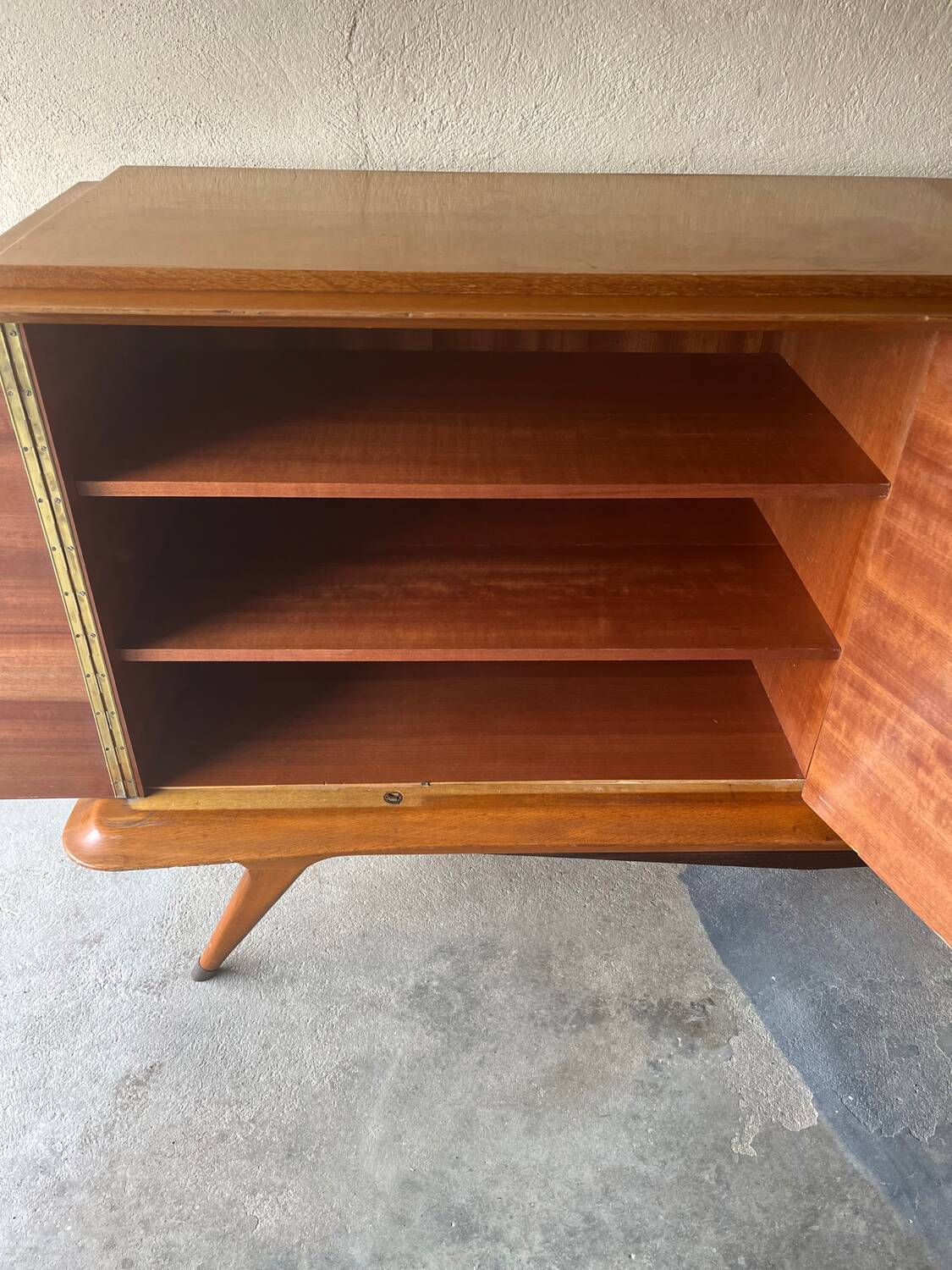 Vintage sideboard from the 1970s, manufactured in Limoges