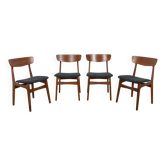 Mid-Century Teak Dining Chairs from Farstrup Møbler, Denmark, 1960s, Set of 4