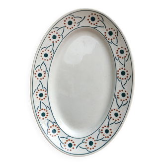 Lunéville vintage oval dish