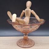 Manage glass rose cup