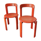 Pair of Bruno Rey Chairs for kusch and CO