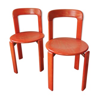 Pair of Bruno Rey Chairs for kusch and CO