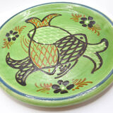 XL plate of Savoy with fish triskèle way