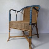 Adult rattan armchair