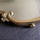 Gilded bronze mirror, 36x28 cm