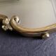 Miroir bronze doré, 36x28 cm