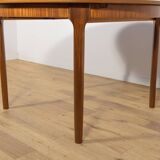 Table à manger ronde extensible en palissandre du milieu du siècle de McIntosh, Royaume-Uni, années 1960