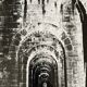 Photograph black and white silver print circa 1970 medieval bridge