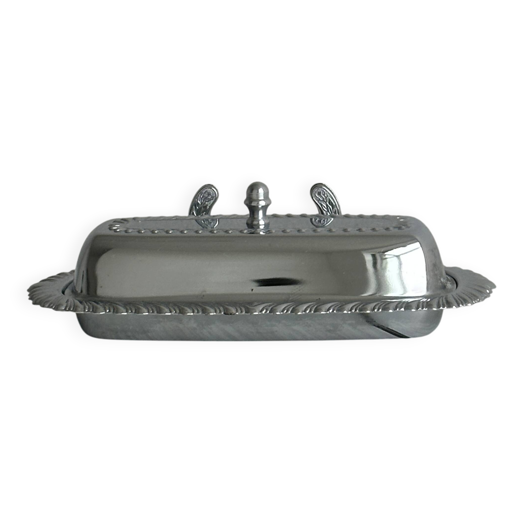 stainless steel butter dish