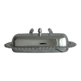 stainless steel butter dish