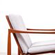 Fauteuil en teck par Skive Mobelfabrik