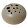 Old stoneware flower pick vintage design signed ball vase