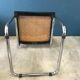 B32 Marcel Breuer 80's black and chrome chair