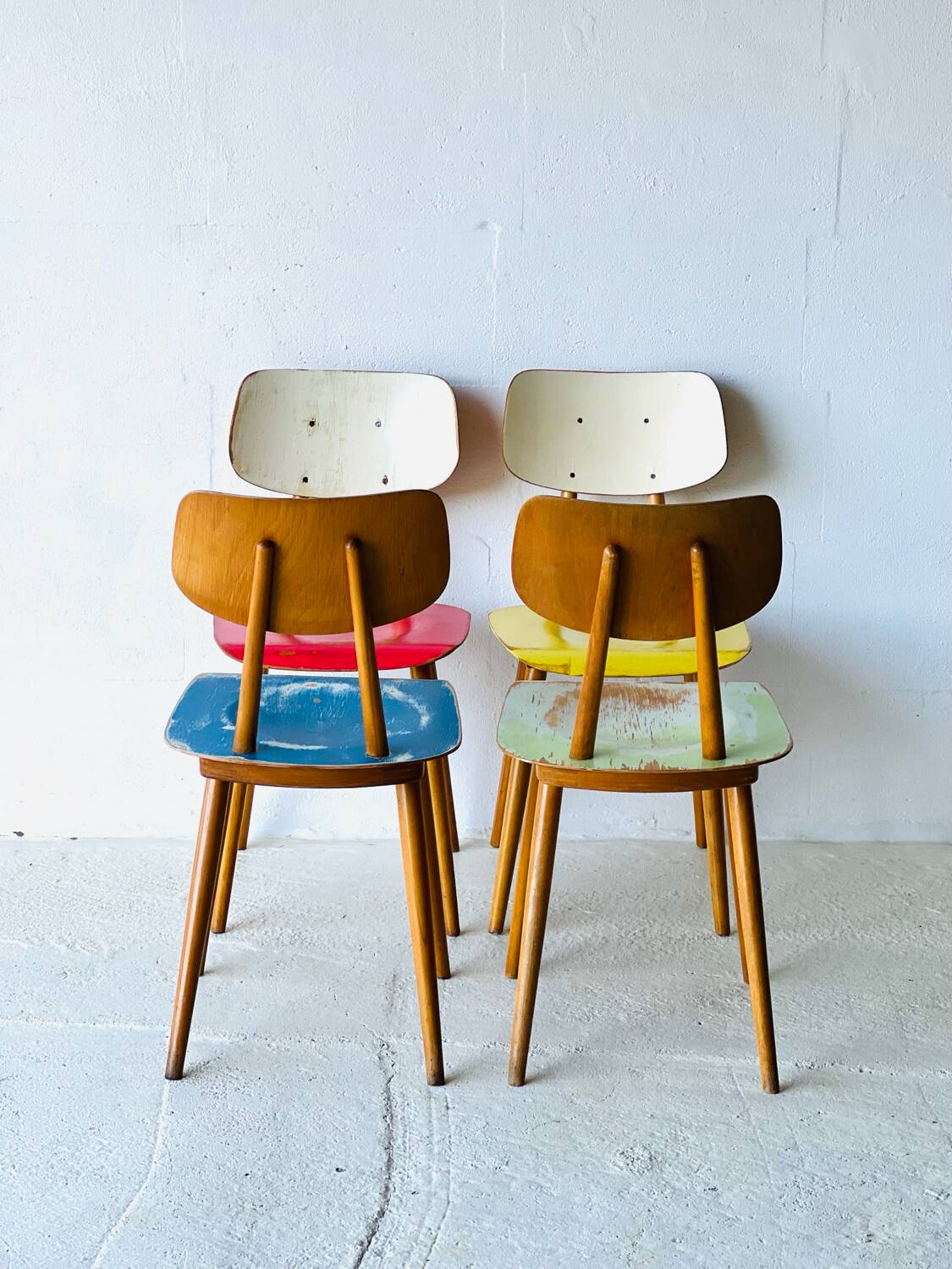 Bistro chairs from TON, 1960’