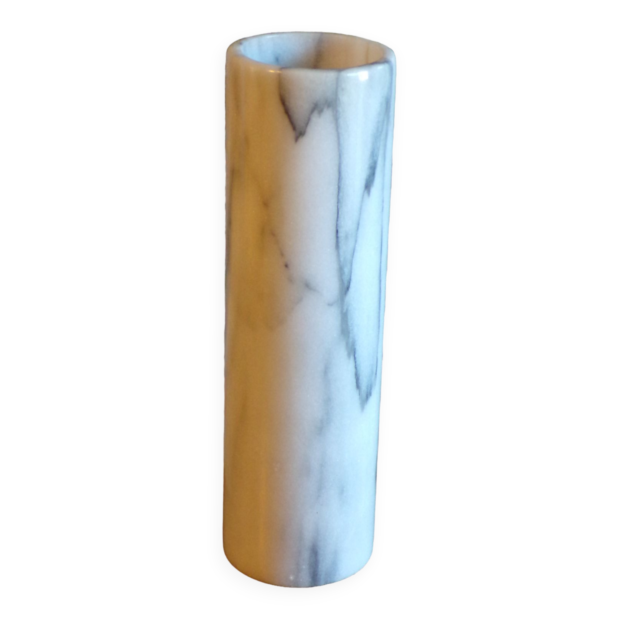 1970 marble roller vase