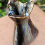 Small triangular vase Jean Langlade