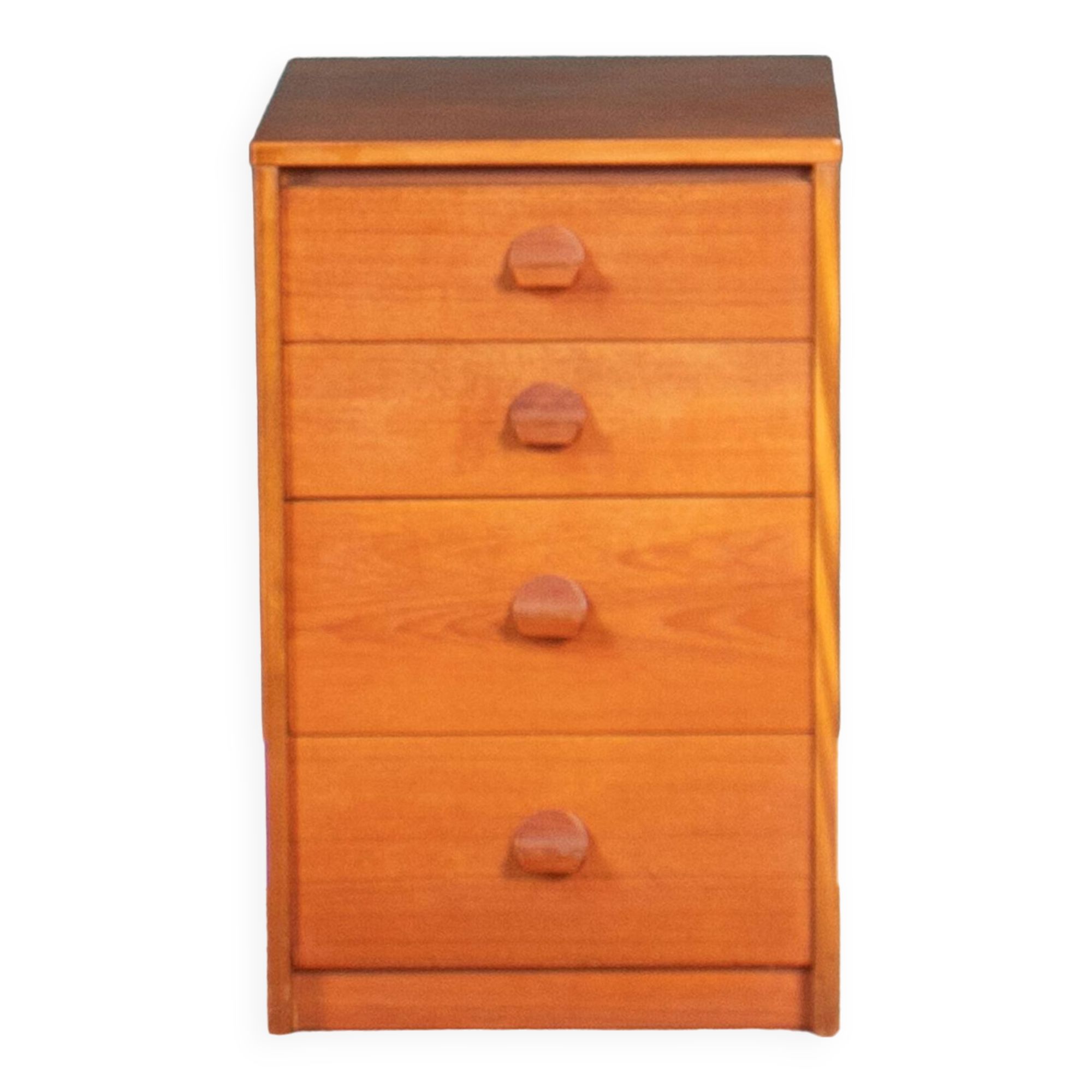 Retro 1960s Bedside Table in Teak by John & Silvia Reid  Stag