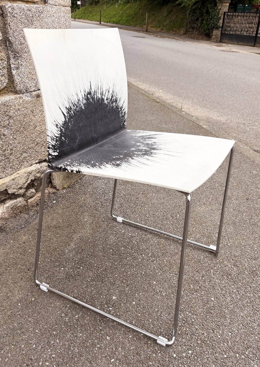 6 chaises design "Explosion", Gorka par Josep Liusca pour Inclass- 2000