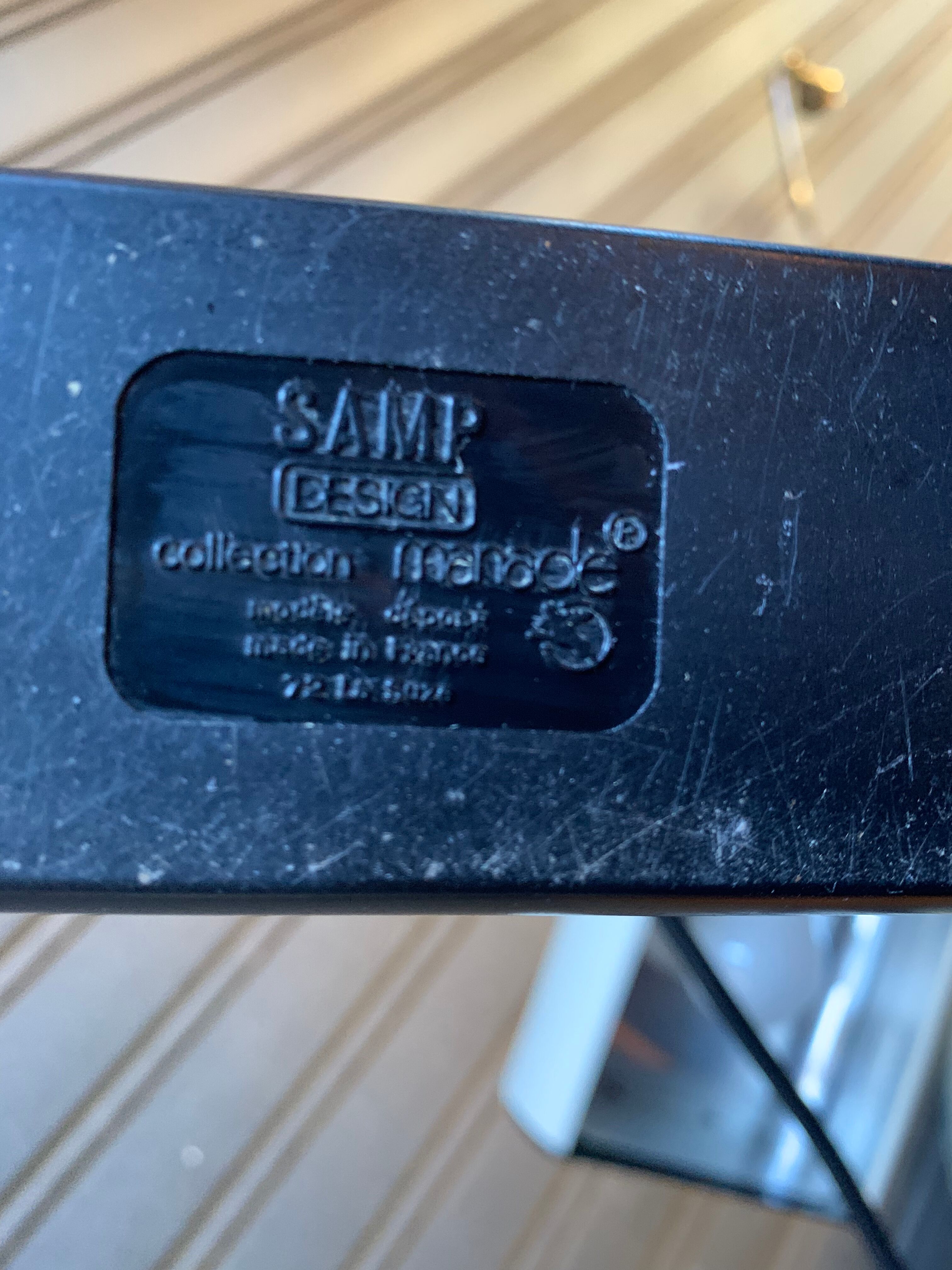 Vintage desk lamp SAMP Manade collection year 1970.