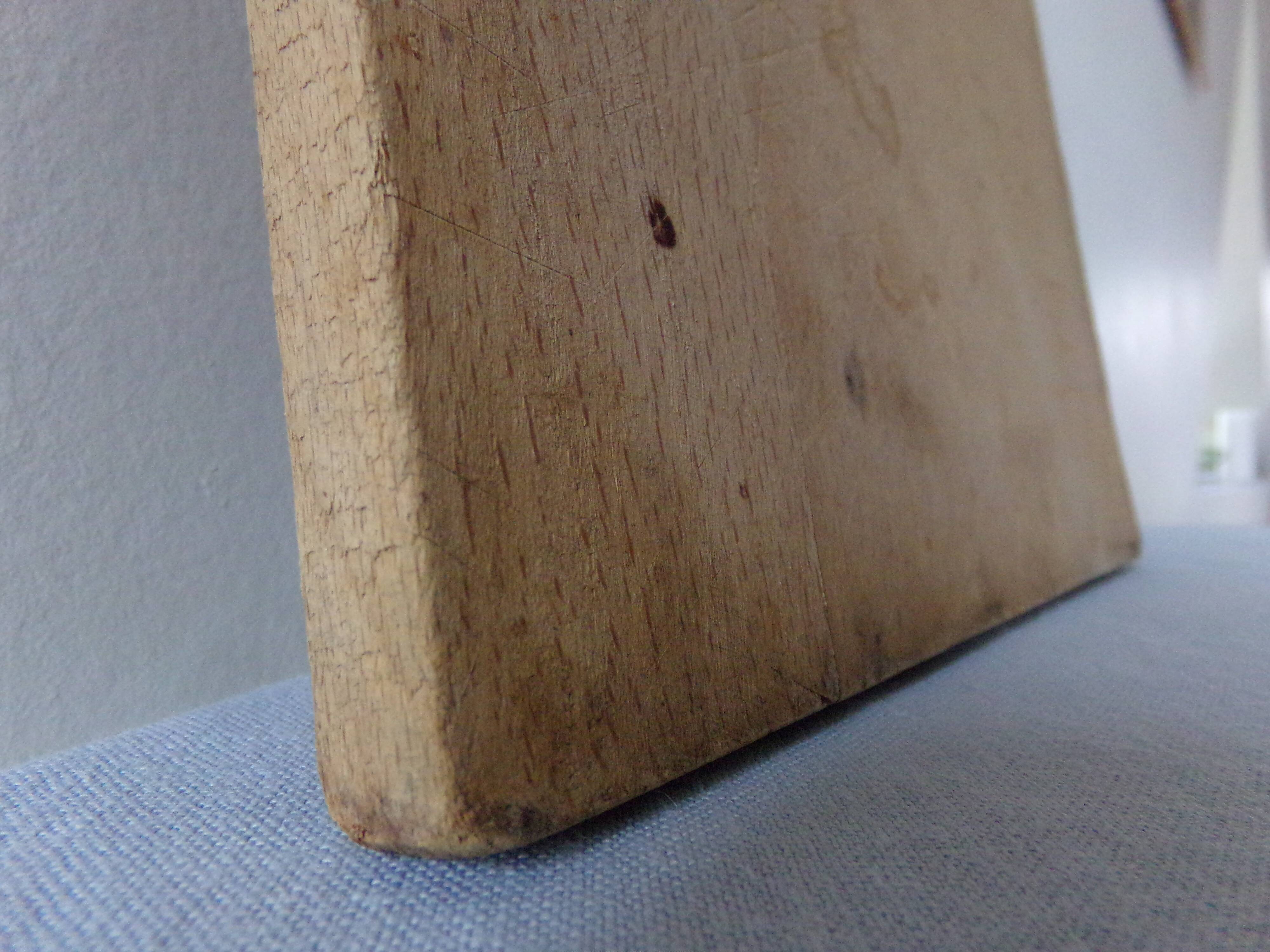 Old wooden cutting board