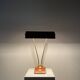 JUMO desk lamp in brass and leather by Eileen Grey, 1930
