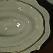 Vegetable soup tureen lid Moustiers 18th century South France