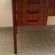 Vintage Danish teak desk by Gunnar Nielsen Tibergaard, 1960