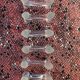 Set of 7 Baccarat Houdon crystal knife holders