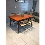 Vintage table with extensions from the years 60