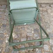 Chaise pliante de balcon LAFUMA Mobilier – Vert sauge