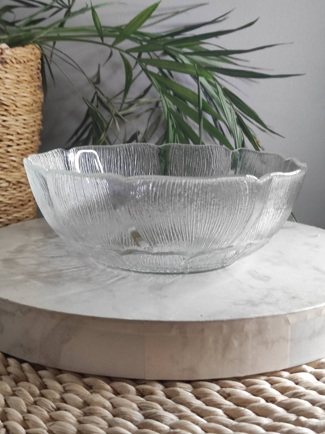 Mini saladier en verre