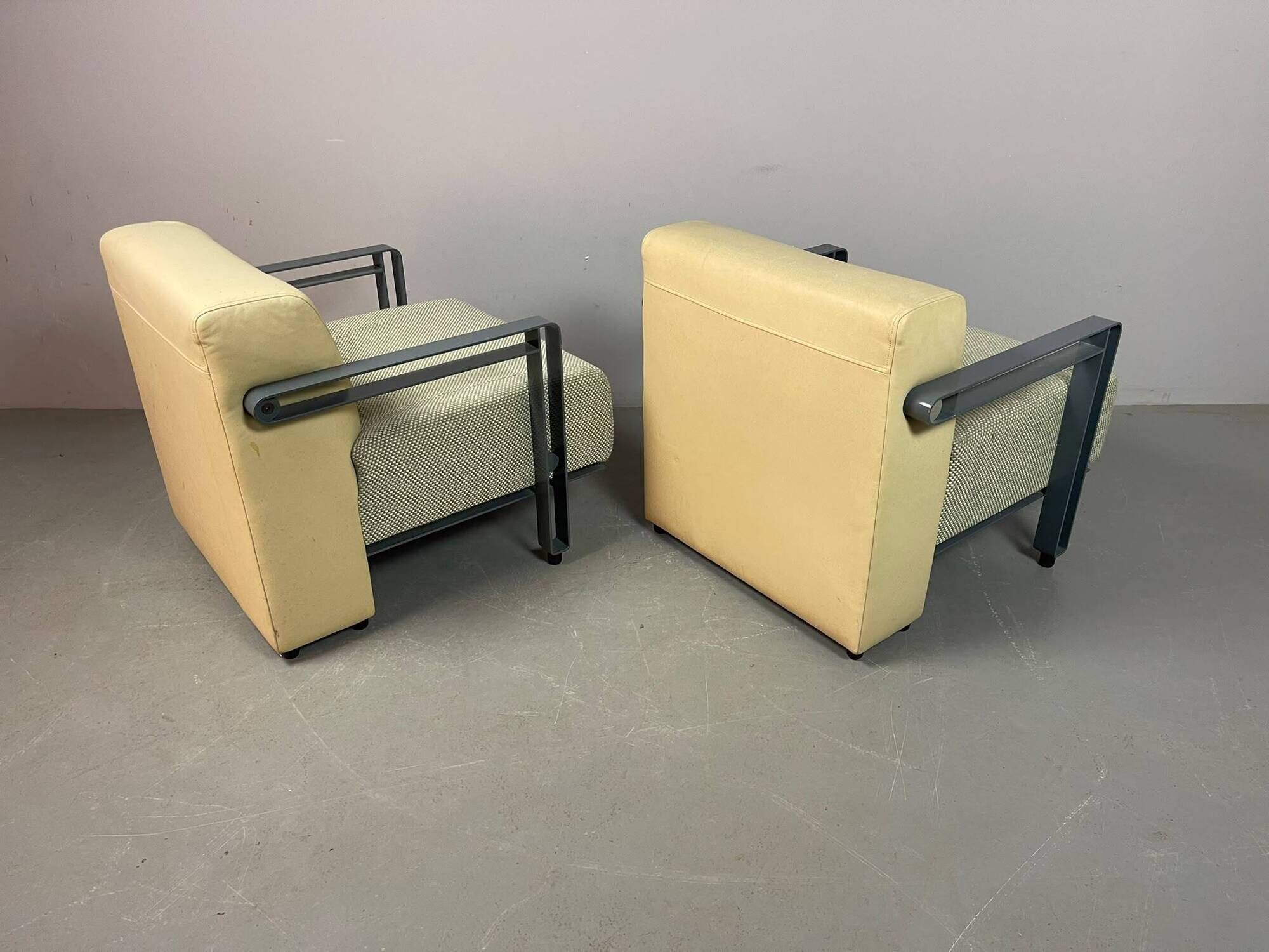 Pair of Artifort Model 952 “Transformation” Lounge Chairs by Hans de Wit.