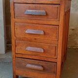 Meuble de métier, de bureau ancien 4 tiroirs