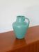 Large celadon ceramic vase, made in Germany, design, 1970.