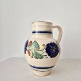 Portuguese Style Stoneware Water Pitcher/Vase - Vintage