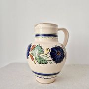 Pichet à eau, vase en grès vintage de style portugais