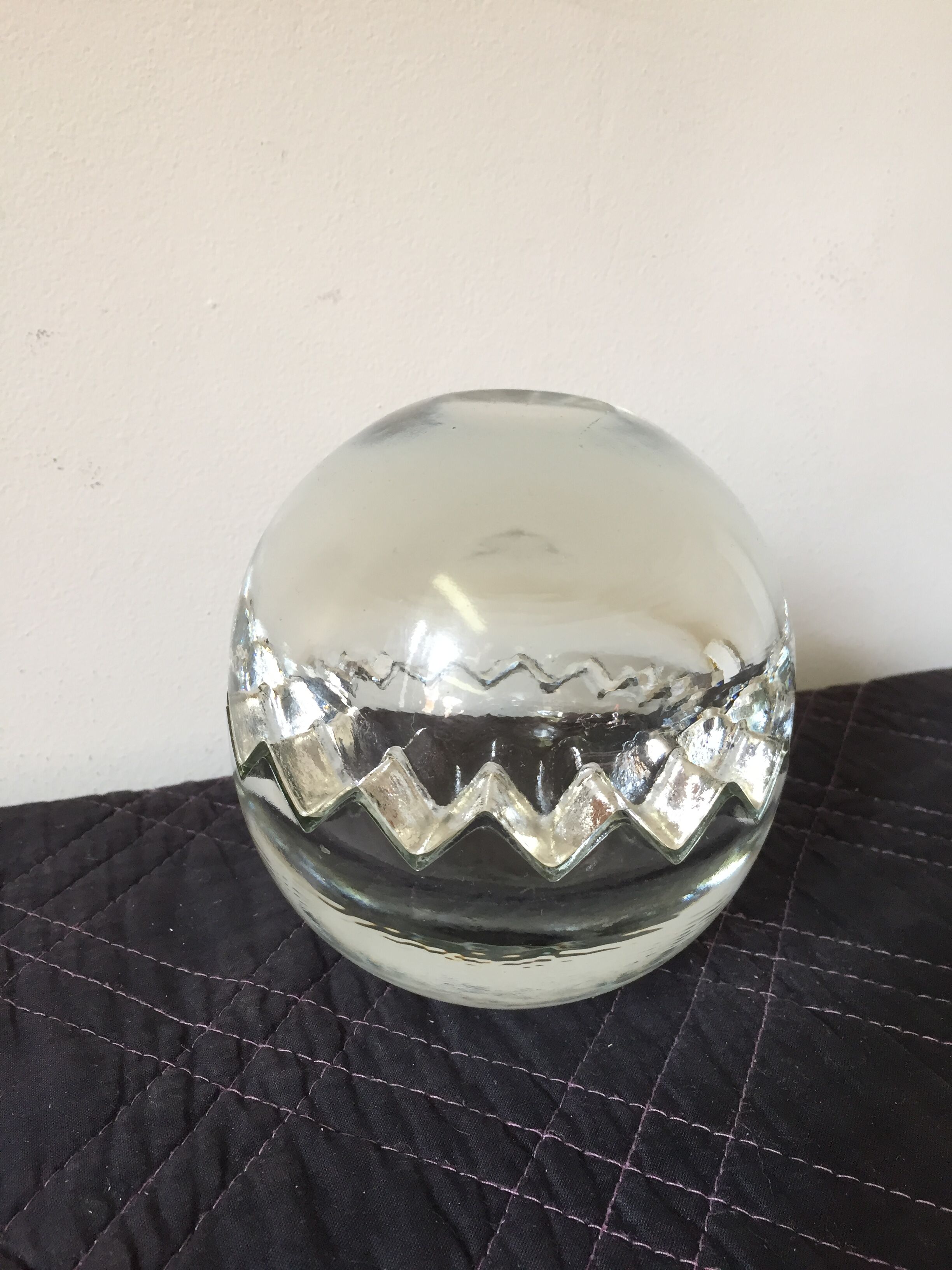 Void spherical pocket sami wirkkala glass