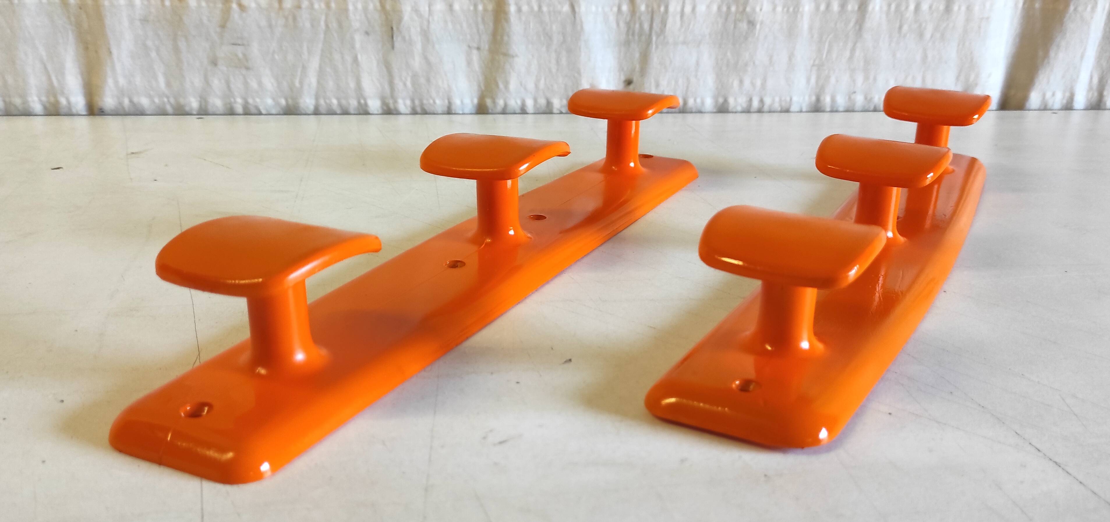 Syla Orange Coat Rack - 1970s