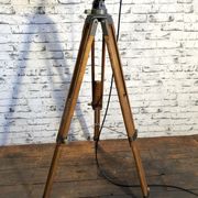 Vintage tripod theater spotlight, 1960s