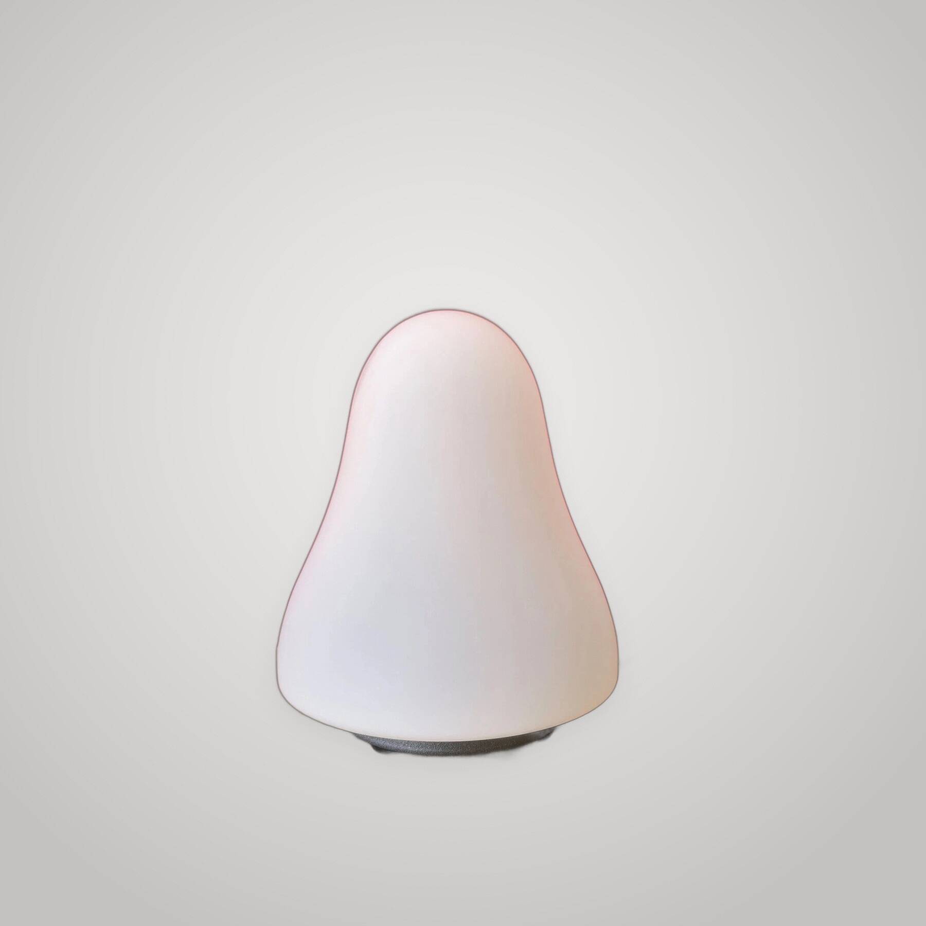 MURANO TWO Ghost Table Lamp Murano Glass by CARLO NASON 1990 Ghost
