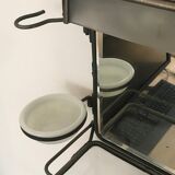 Authentic Barber vintage mirror 35x26cm