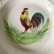 St Amand hollow dish with rooster decoration