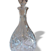 Carafe en cristal taillé