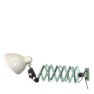 Industrial East German Scissor Lamp from VEB Zweckleuchtenbau Dresden, 1950