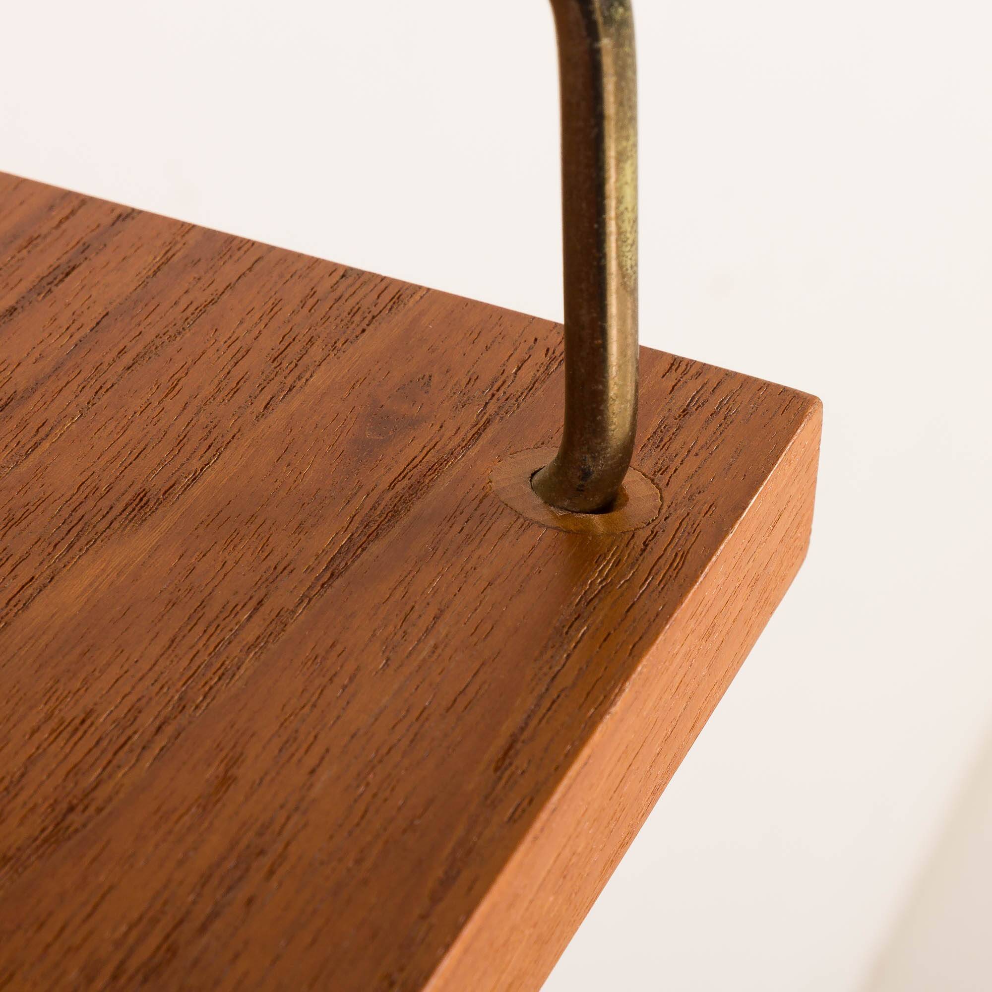 Poul Cadovius free standing wall unit for Cado, 1960s