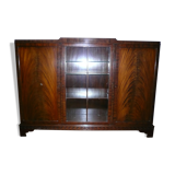 English mahogany library