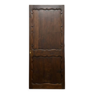 Old moulded oak door