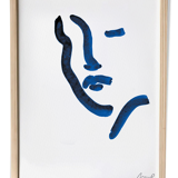 Illustration "Blue Portrait 6"