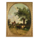 Ancien tableau de paysage italien signé et daté 1881