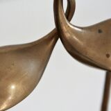 Brass herons